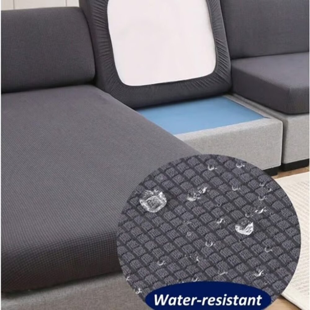 Sofa Seat Cushion Covers For Living Room Dark Gray NWOT